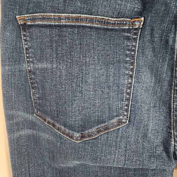 Express Mens Hyper Stretch Skinny Jeans 38x32 Blue Denim - Picture 14 of 16